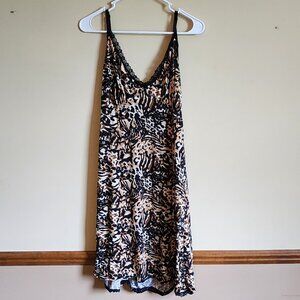 Leopard Print Lingerie Dress/Nightgown Size 2XL